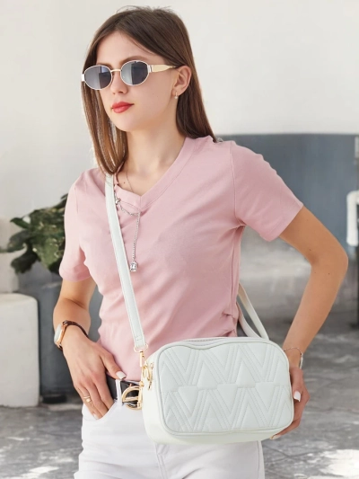Royalfashion Elegante kleine Damenhandtasche aus ökologischem Leder
