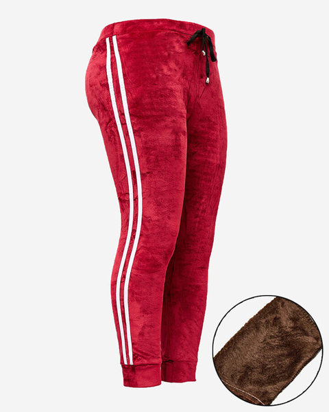 Royalfashion Isolierte Damen-Sweatpants mit Paspeln
