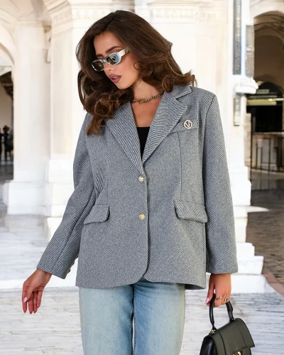 Royalfashion Damen Kurzmantel