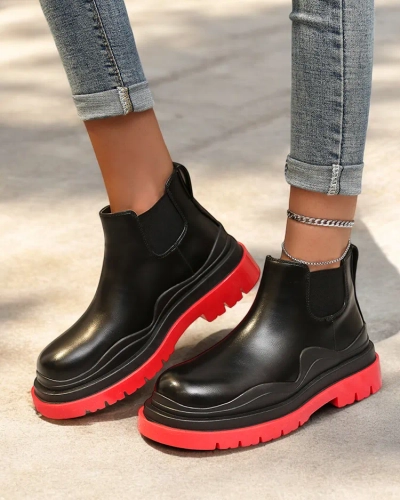 Royalfashion Damen Schlupfstiefel Derri