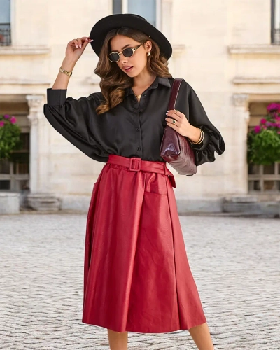 Royalfashion Damen Midi-Rock ÜBERGRÖßE