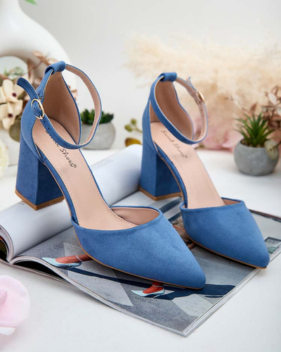 Royalfashion Damen Lilolla Pfostenpumps