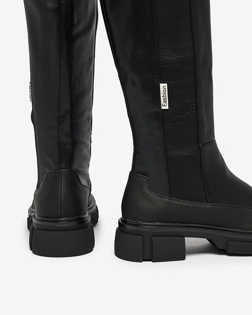 Жіночі напівчеревики Royalfashion чорні Slyss