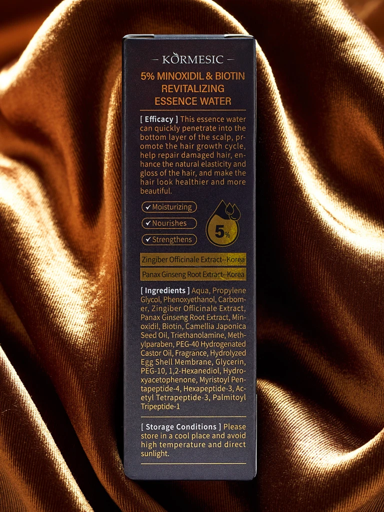 Minoxidil Serum für Haarwachstum mit Biotin