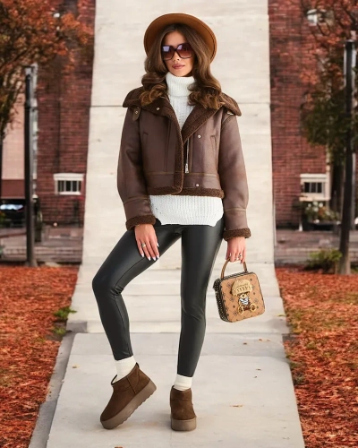 Royalfashion Damen Bikerjacke