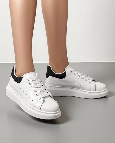 Royalfashion Damen Sportsneaker mit Strass Ellefa