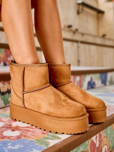 Royalfashion Stiefeletten, die den Frauen-Schneestiefeln ähneln Eforte