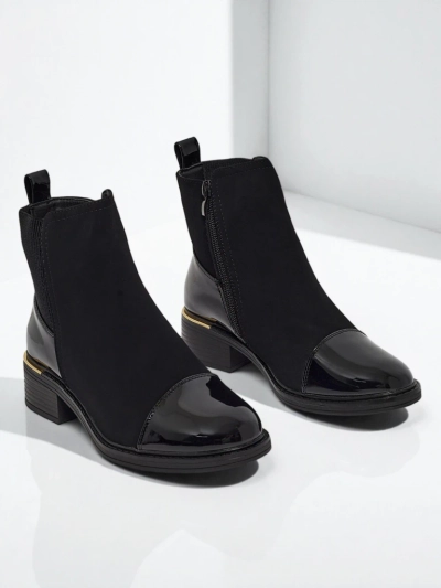 Damen Stiefeletten Öko-Leder Eriselle