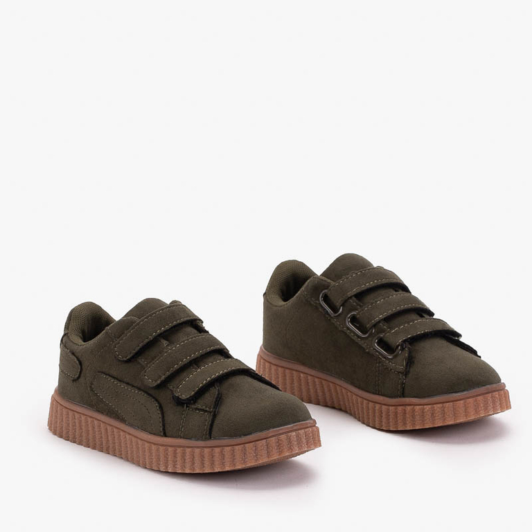 Dunkelgrüne Sportschuhe für Jungen - Schuhe