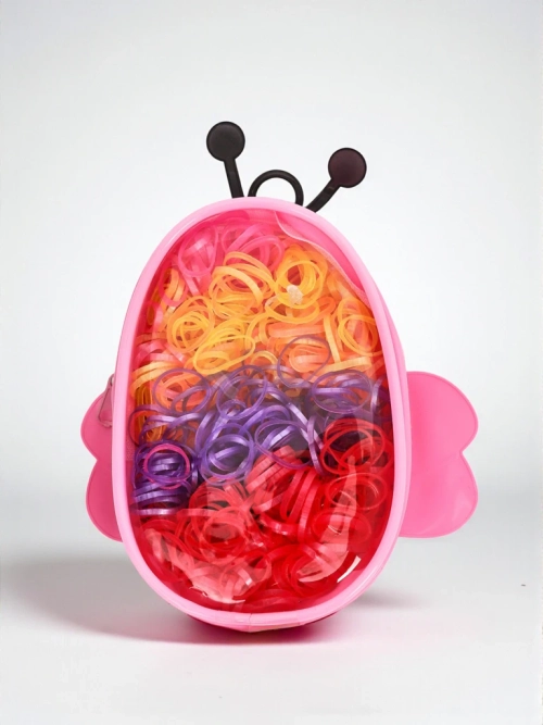 Royalfashion Різнокольорові силіконові гумки Бджілка