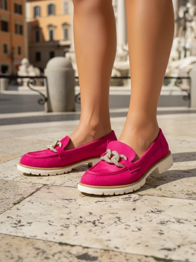 Royalfashion Elegante Damenmokassins Bornello