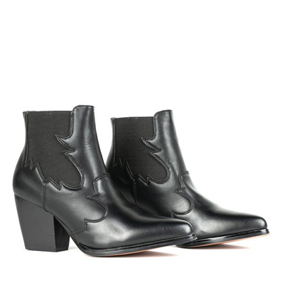 Schwarze Stiefel am Pfosten der Cowboystiefel Catenia - Footwear