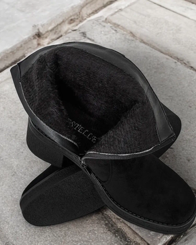 Royalfashion Damen Stiefeletten auf einem Pfosten Boron