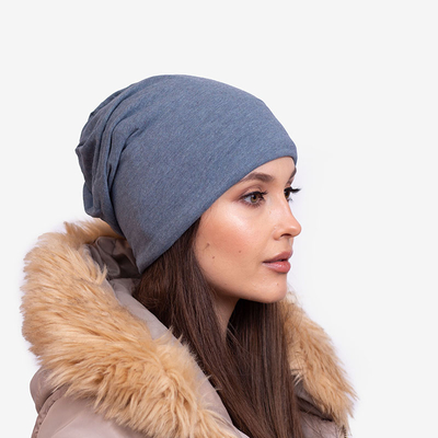 Marineblauer isolierter Damenhut mit Sternen - Accessoires