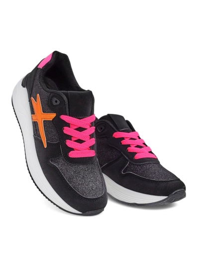 Royalfashion Damen Sneakers mit Glitzer Avenues