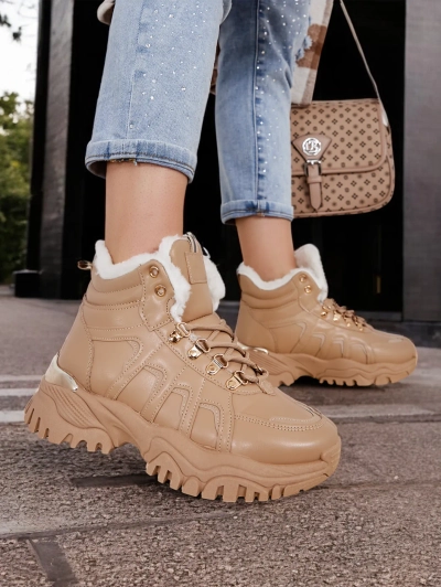 Royalfashion Damen-Sneaker mit flauschigem Futter Megigna