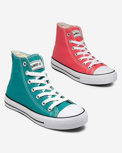 High-Top-Sneaker Garet für Damen in Koralle - Schuhe