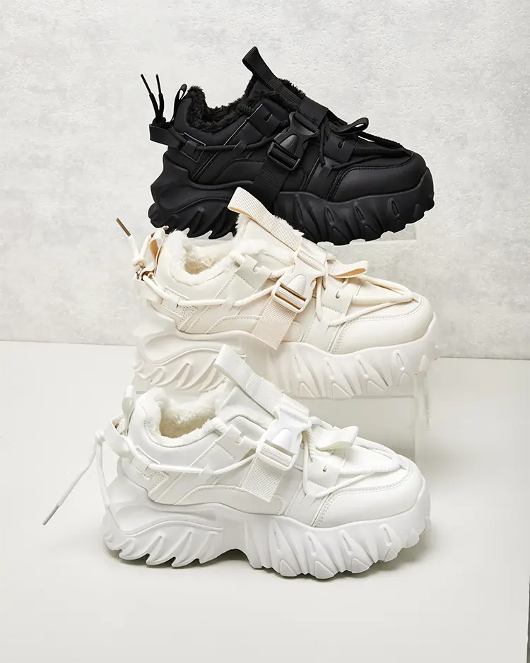 Royalfashion Damen Warmed Losgos Sneakers