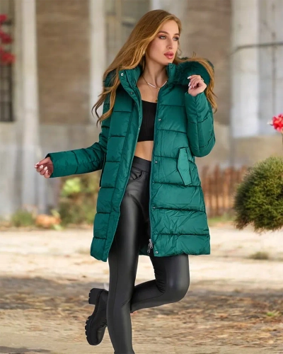 Royalfashion Women's Quilted Winter Jacket