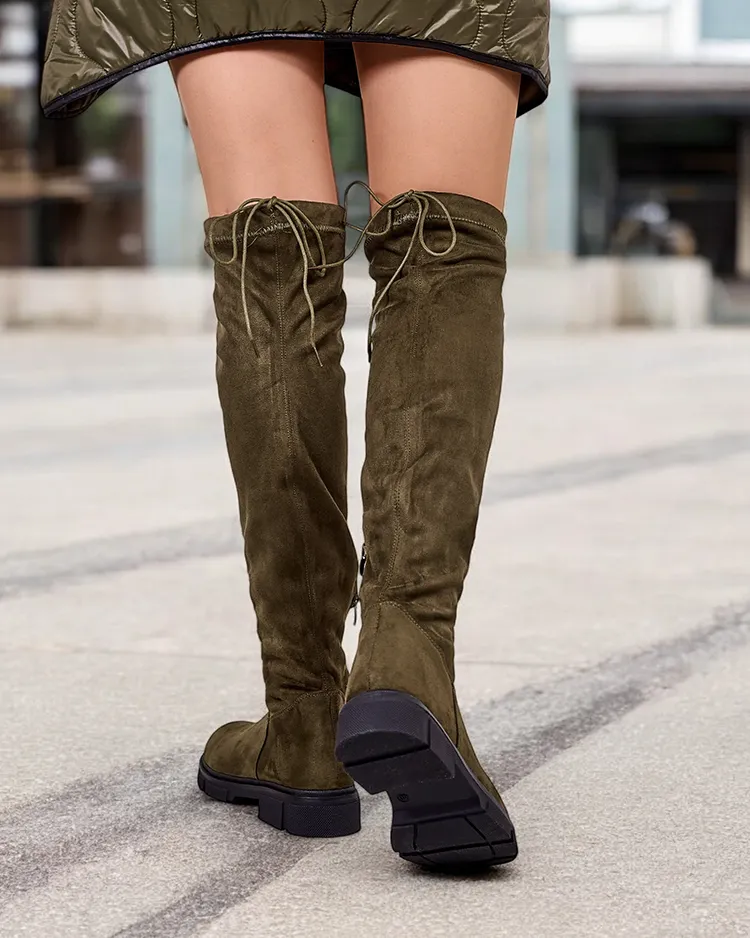 Royalfashion Damen Schlupfstiefel Robus