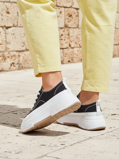 Royalfashion Damen-Plattform-Sneaker Beemes