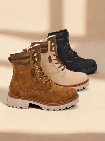 Royalfashion Damen-Arbeitsstiefel Fiemo