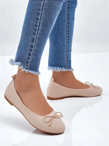 Royalfashion Damen-Stoff-Ballerinas Magger