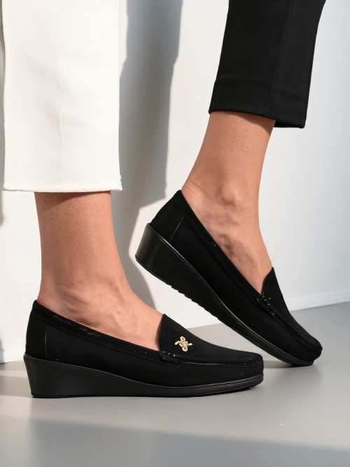 Royalfashion Жіночі мокасини на низькому каблуку Lomman