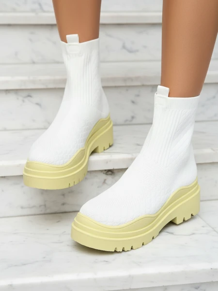 Elegante Damen Schuhe Limone im Vintage-Stil