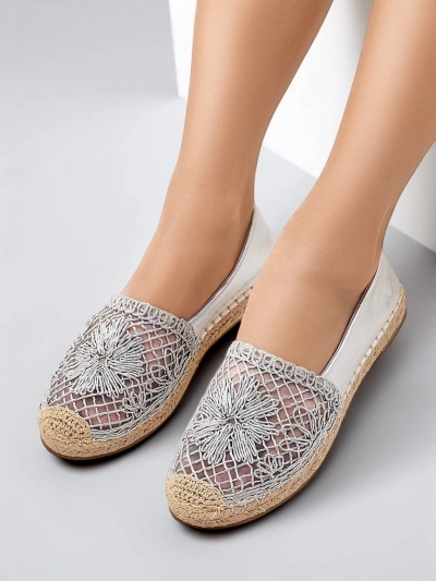 Royalfashion Damen Perforierte Espadrilles Verela