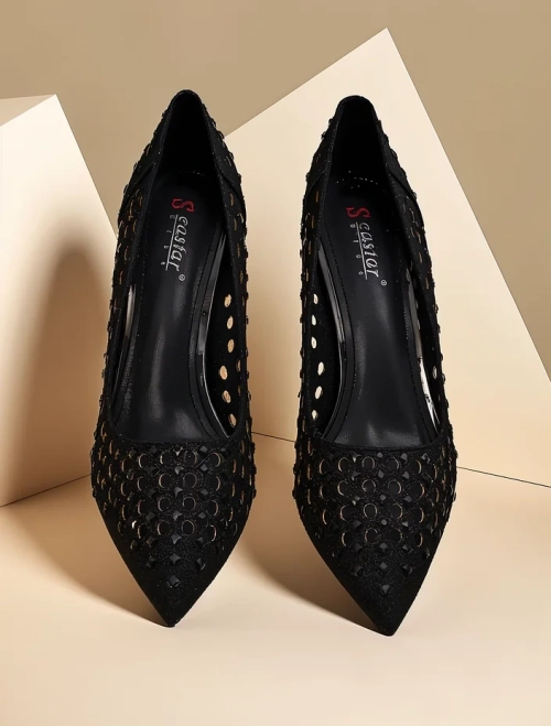 Royalfashion Жіночі відкриті стильети Ecatte