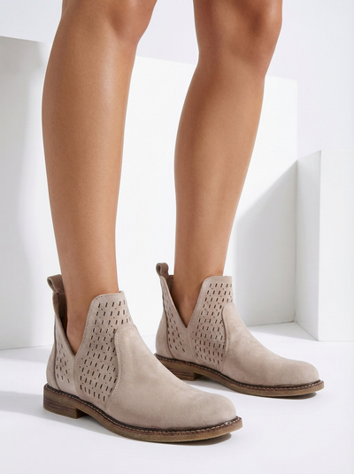 Жіночі черевики Ovilla з еко-замші Royalfashion