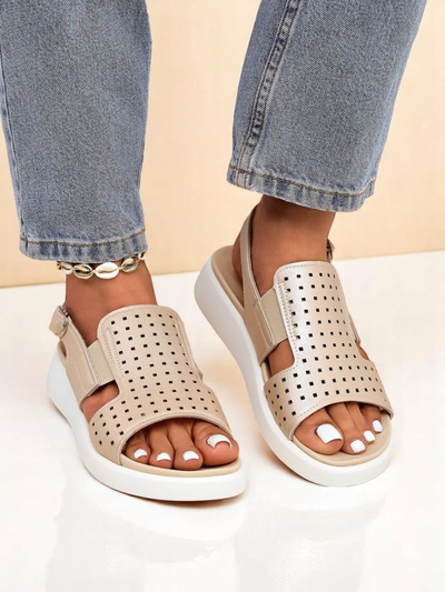 Royalfashion Damen Sandalen mit dicker Sohle BreezyStep