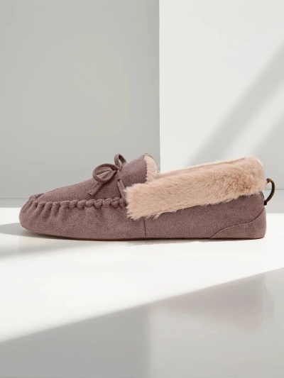 Royalfashion Жіночі мокасини з хутром Ahtikes