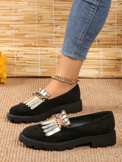 Royalfashion Damen-Öko-Suede-Mokassins Mare Nostrum