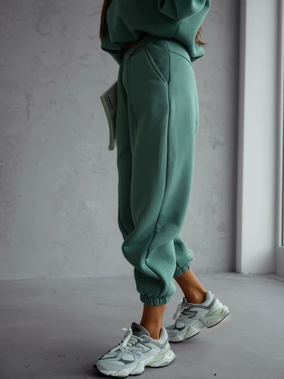 Royalfashion Baumwolle Damen Trainingsanzug Set