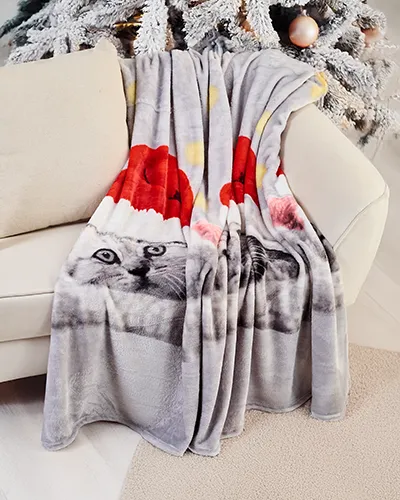 Royalfashion Weihnachtsdecke 200x220