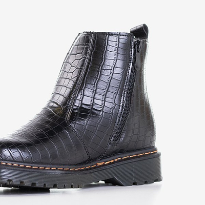 Galetiasi Damen Schlangenleder Stiefel - Schuhe