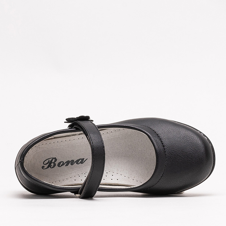 Schwarze Mädchenschuhe aus Kunstleder Wemal- Footwear