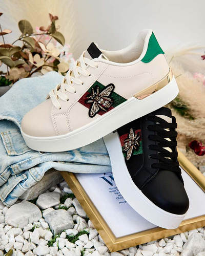 Royalfashion Жіночі спортивні кеди з нашивкоюSegenn