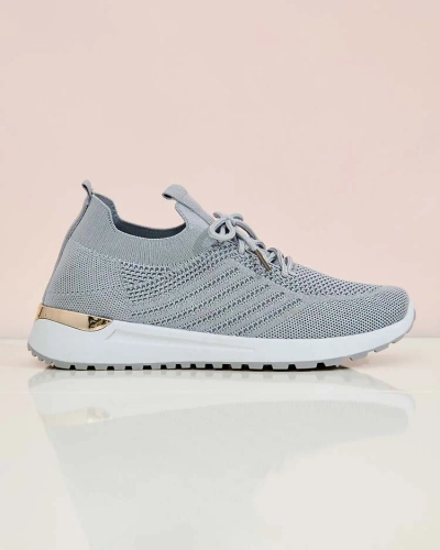 Royalfashion Damen Stoff Sportschuhe Amgent