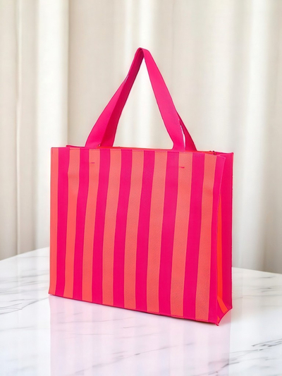 Royalfashion Stofftasche Sonnenuntergangsstreifen