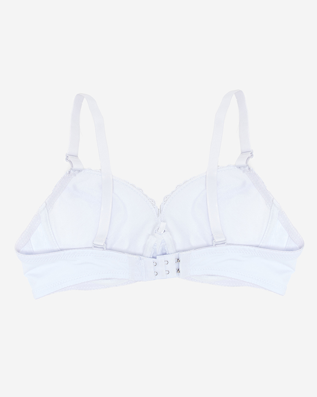 Weißer Push-up-BH für Damen - Unterwäsche