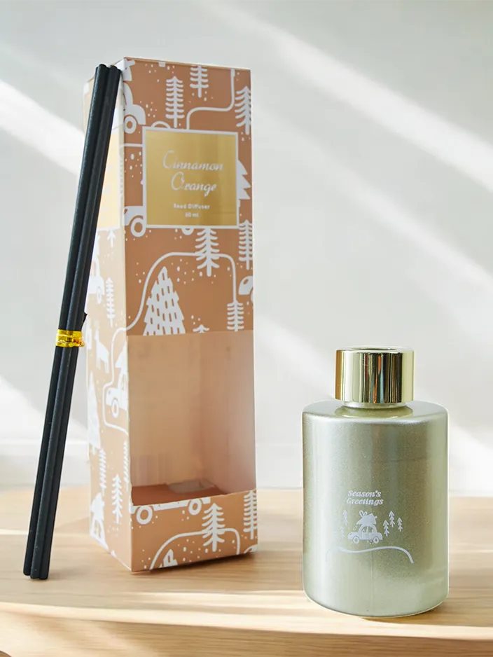 Reed Diffuser Zimt Orange Duftstäbchen 60 ml