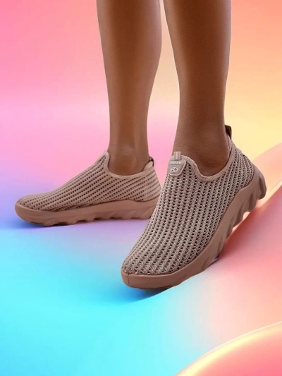 Royalfashion Damen Slip-On Stoff Sneakers Erra