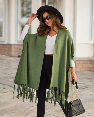Жіноче пончо Royalfashion