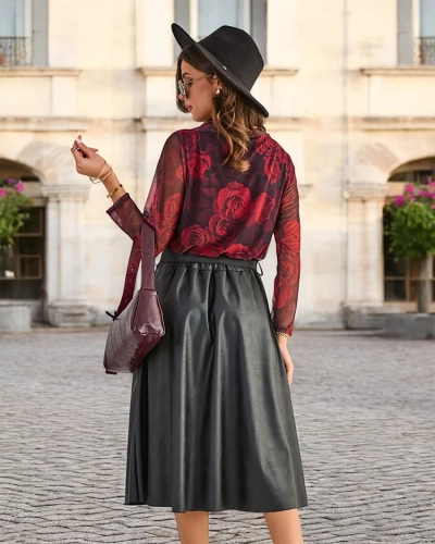Royalfashion Damen-Midirock GRÖSSE