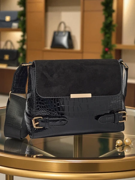 Kleine Damenhandtasche aus Öko-Leder Terilla