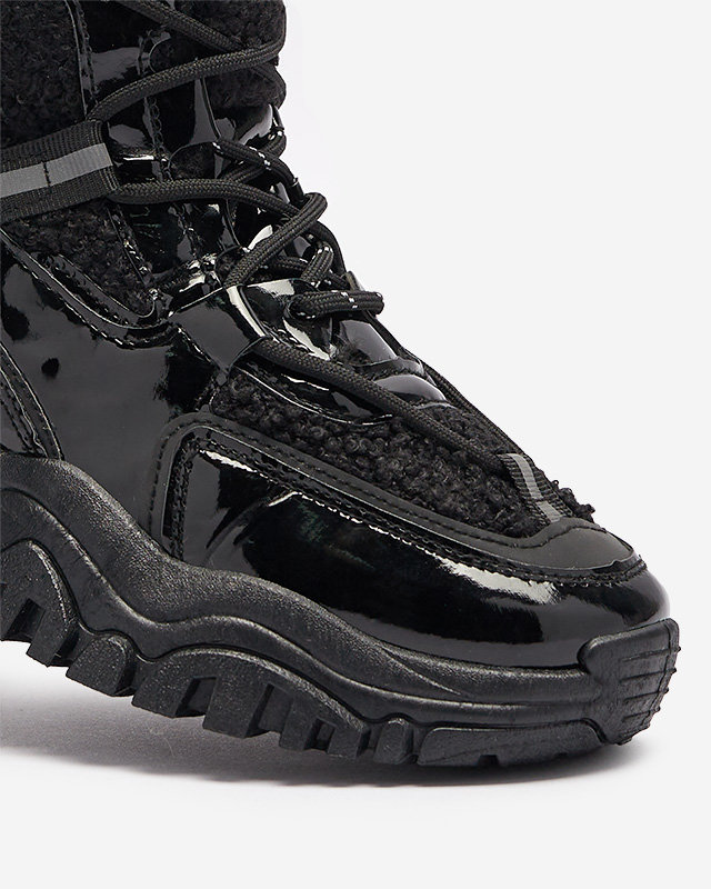 Schwarze isolierte Damen-Sportschuhe Timose - Footwear