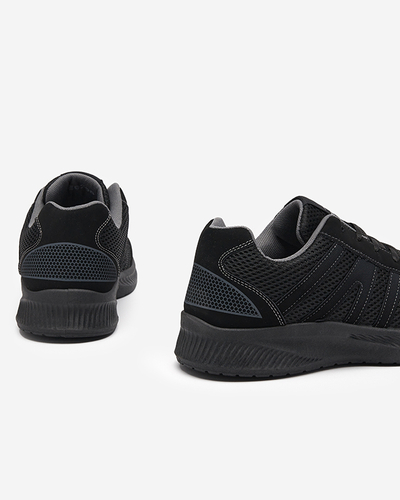Baikisor Herren-Sportschuhe in Schwarz und Grau - Footwear
